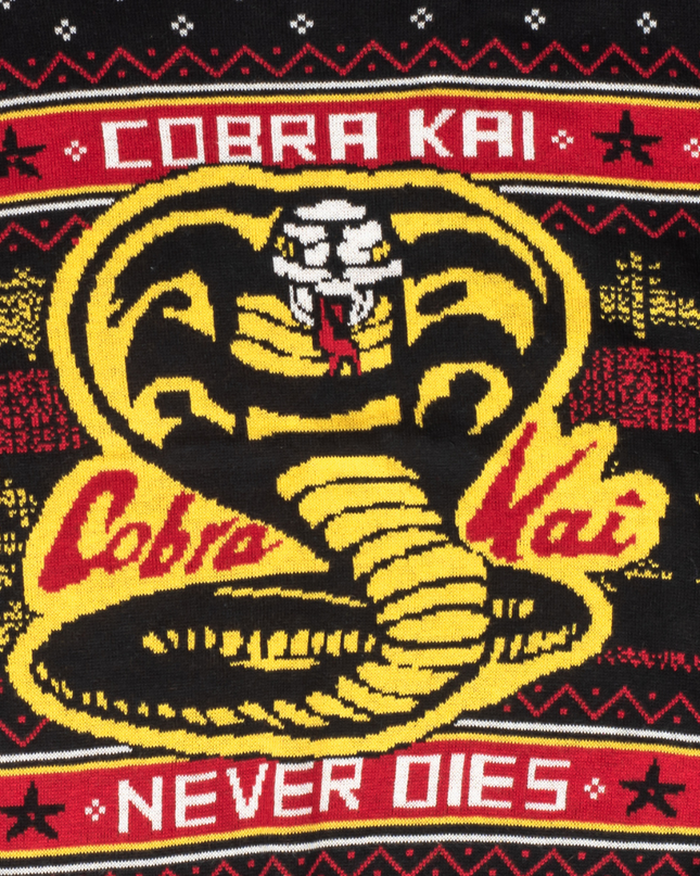 Cobra Kai Never Dies – Hässlicher Weihnachtspullover für Fans