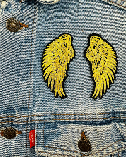 Iron-On Patch - Gold Wings