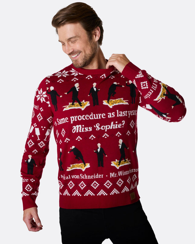 Weihnachtspullover für Herren zum 90. Geburtstag