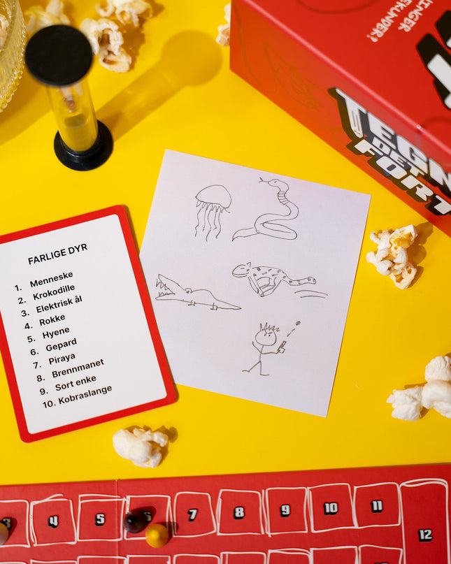 Draw It Fast Brettspiel – Osterspaß