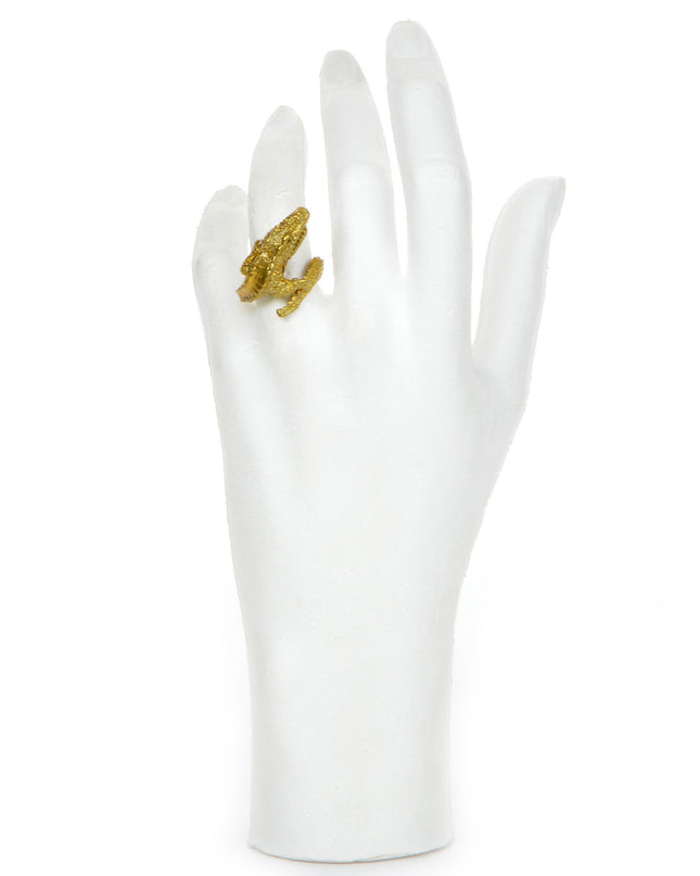 Crocodile Copper Ring