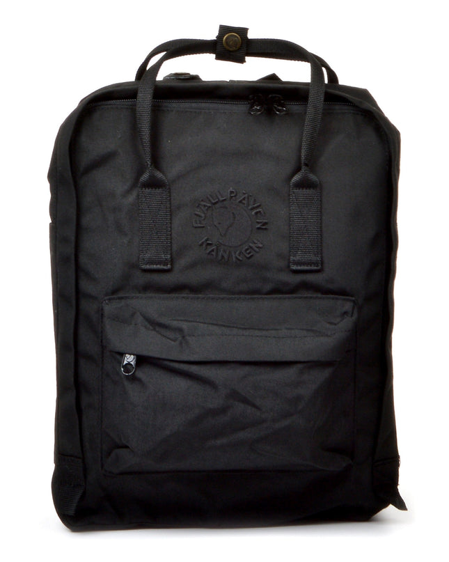 Fjällräven Re-Kanken Rucksack | Klassisches Schwarz, umweltfreundlich