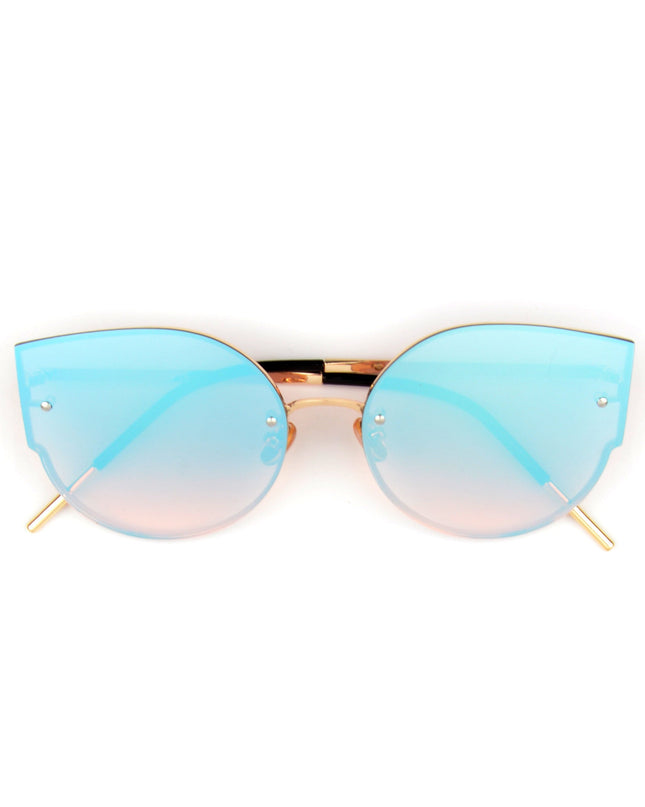 Blaues minimalistisches Accessoire – elegant und modern