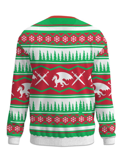 2024 Mr. Ronnie James Dio „Mean One“ Hässlicher Weihnachtspullover