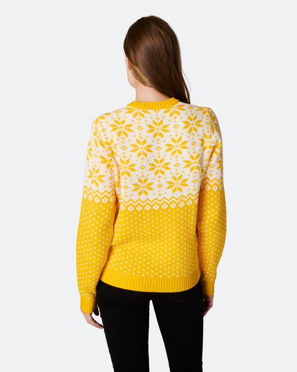 Women's Easter Sweater in Yellow