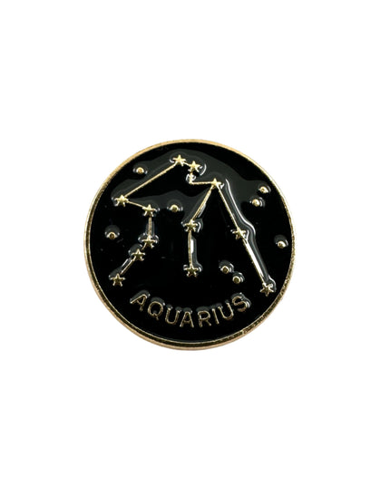 Aquarius Constellation Pin Badge | Tags: Accessories