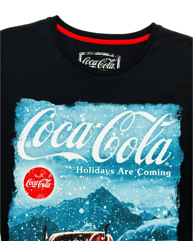 Vintage Coca Cola Holidays T-Shirt, Familienweihnachtspyjama