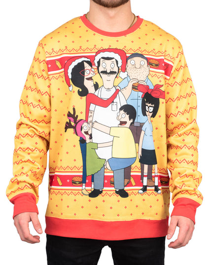 Bob's Burgers Familienumarmung hässlicher Pullover