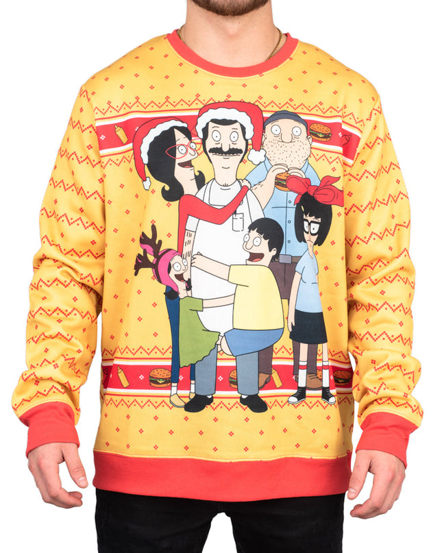 Bob's Burgers Familienumarmung hässlicher Pullover