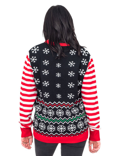 Der interaktive LED-Weihnachtspullover „Santa Says“ ist ein