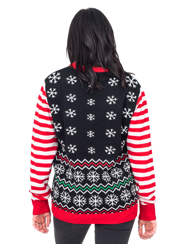 Der interaktive LED-Weihnachtspullover „Santa Says“ ist ein