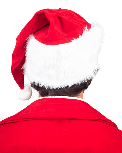 Clark Griswold Halloween-Weihnachtsmannkostüm mit Mütze für weihnachtlichen Spaß