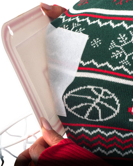 Basketballnetz 3D Hässlicher Weihnachtspullover