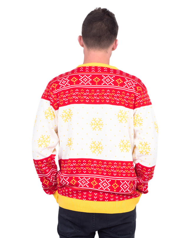 Friends Holiday Armadillo Ugly Christmas Sweater