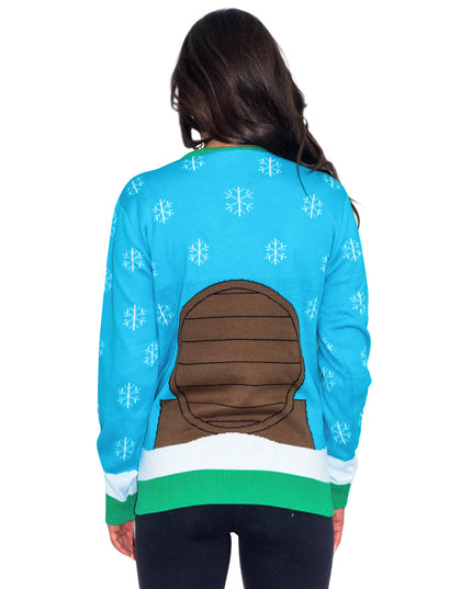 Lasst uns in Weihnachtsstimmung kommen! Festlicher, hässlicher Weihnachtspullover