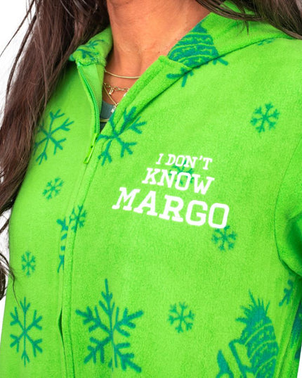 Todd and Margo Matching Couples Christmas Pajamas Jumpsuit