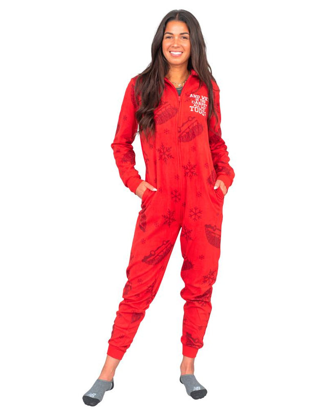 Todd und Margo Partner-Weihnachtspyjama-Overall