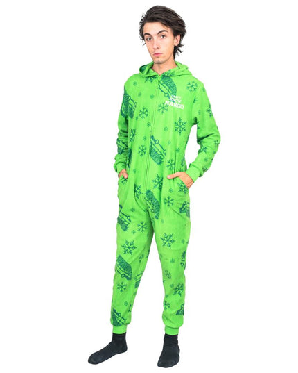 Todd and Margo Matching Couples Christmas Pajamas Jumpsuit