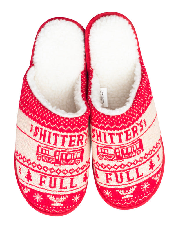 National Lampoon's Christmas Vacation Shitter's Full Slippers
