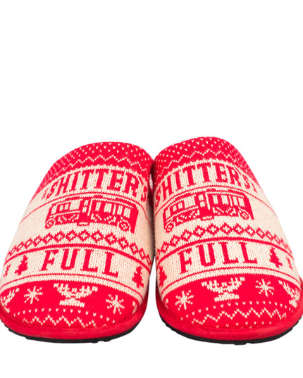 National Lampoon's Christmas Vacation Shitter's Full Slippers