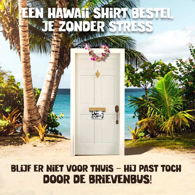 Hibiscus Surfboards Blaues Hawaiihemd