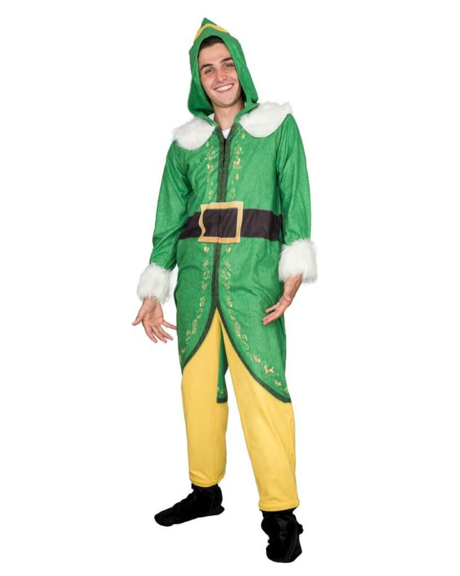 Buddy der Elf Kostüm Pyjama Union Jumpsuit