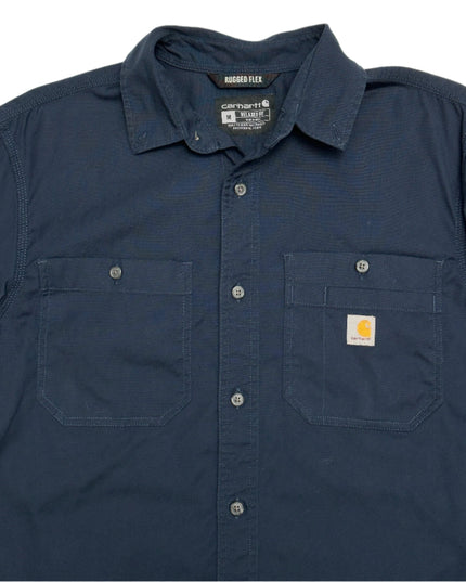 Vintage Kurzarmhemd – Carhartt | Rugged Flex Blau