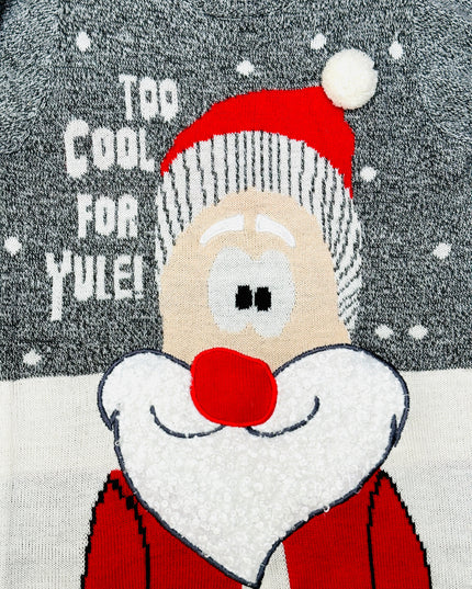 Vintage-Weihnachtspullover – Too Cool Santa Accessoires