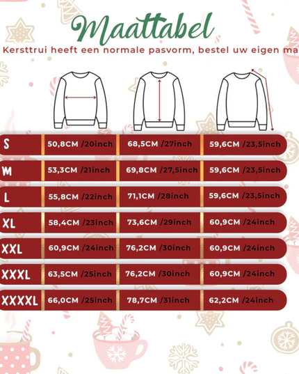 Klassischer blauer Weihnachtspullover für Herren