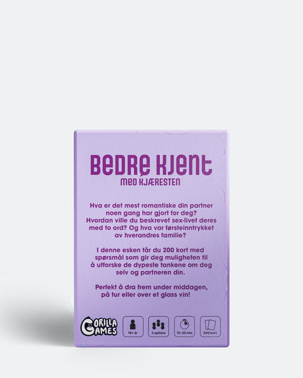 Better Known - Couples Board Game