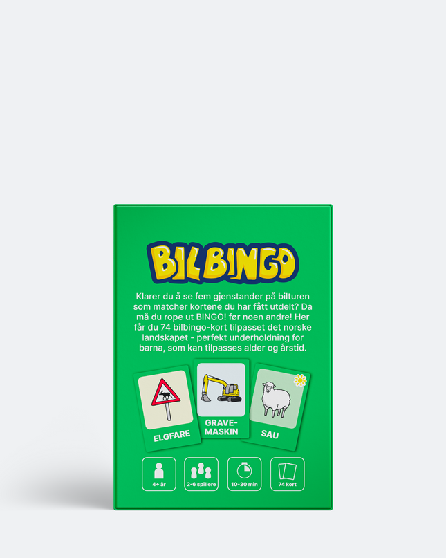 Auto-Bingo-Brettspiel