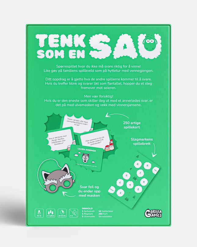 Denk wie ein Schaf – Das Brettspiel – Spaß zu Ostern