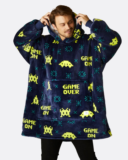 HappyHoodie Game Over – Bequeme Loungewear für Erwachsene