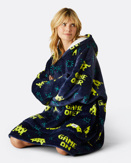 HappyHoodie Game Over – Bequeme Loungewear für Erwachsene