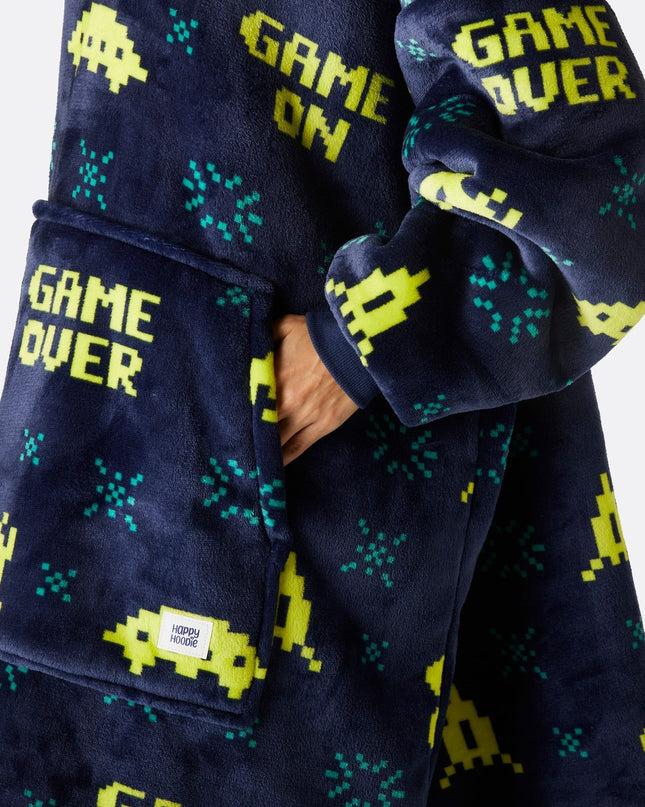 HappyHoodie Game Over – Bequeme Loungewear für Erwachsene