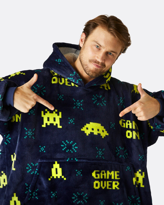 HappyHoodie Game Over – Bequeme Loungewear für Erwachsene
