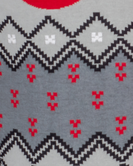 Ghostbusters Logo Ugly Christmas Cardigan Sweater