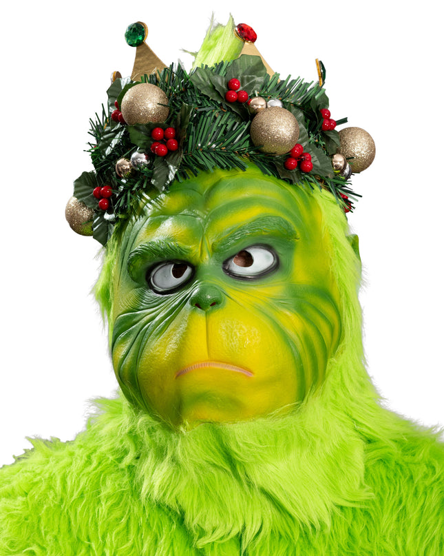 Grüne Monster-Weihnachtskrone