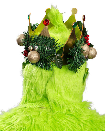 Grüne Monster-Weihnachtskrone
