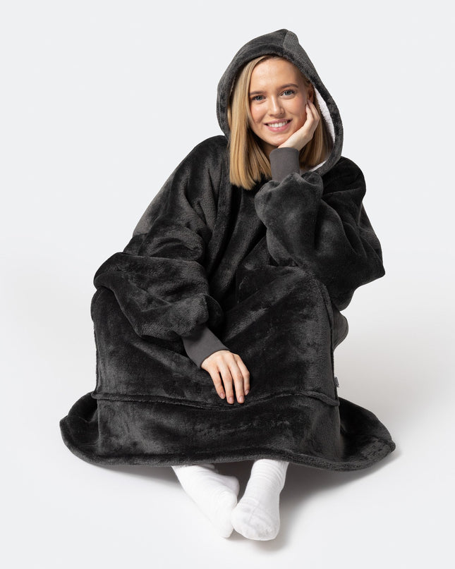 HappyHoodie Grau für Erwachsene – Klassischer Komfort