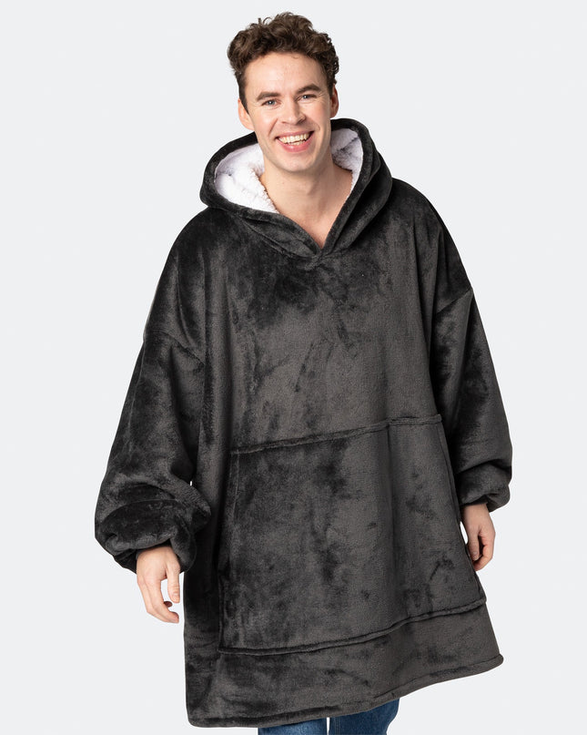 HappyHoodie Grau für Erwachsene – Klassischer Komfort