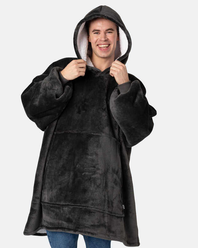 HappyHoodie Grau für Erwachsene – Klassischer Komfort