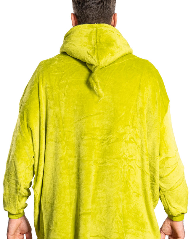 Grinch-Gesicht-Schlafponcho