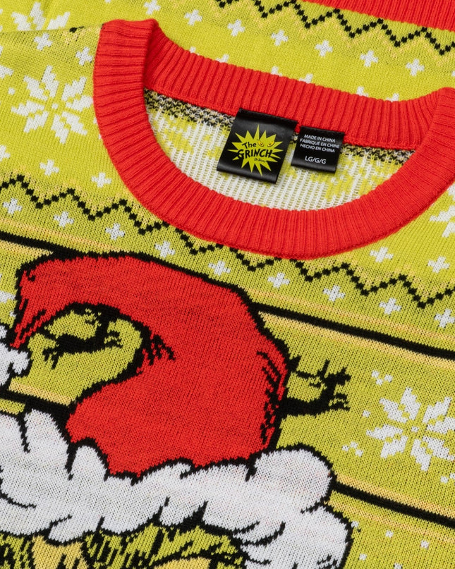 Weihnachtsmütze für Erwachsene mit Grinsen-Gefühl