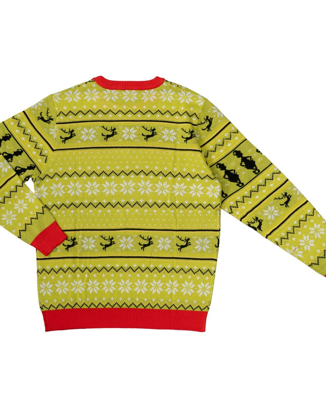 Weihnachtsmütze für Erwachsene mit Grinsen-Gefühl