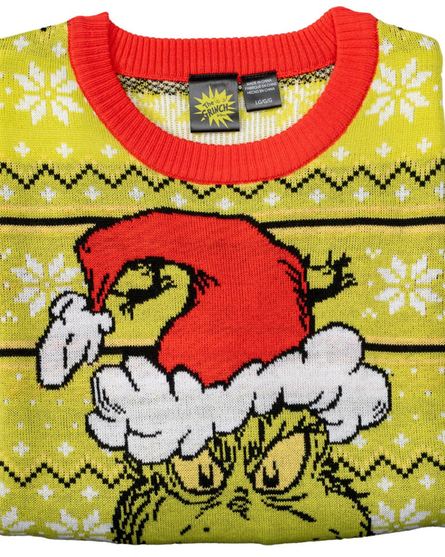 Weihnachtsmütze für Erwachsene mit Grinsen-Gefühl