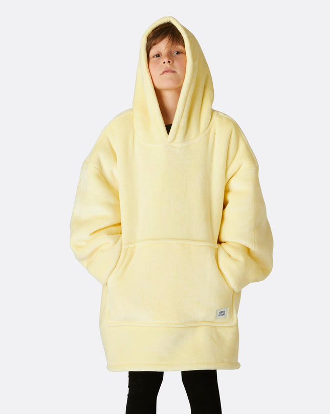 Gelber HappyHoodie für Kinder