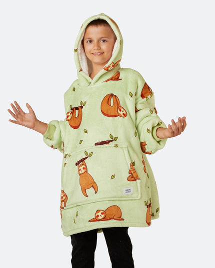 Kids' Sloth HappyHoodie for Cozy Comfort