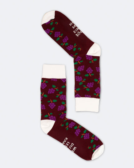 Socken mit der Aufschrift „Hol mir einen Wein“ – Das perfekte Geschenk für Weinliebhaber