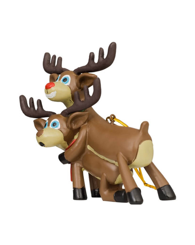 Weihnachtsbaumschmuck: Betöckendes Rentier